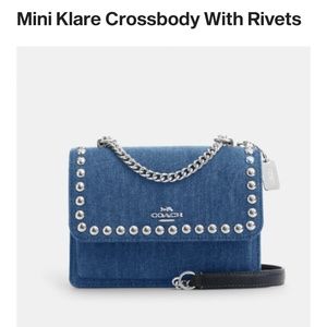 Coach Mini Klare Crossbody with Rivets